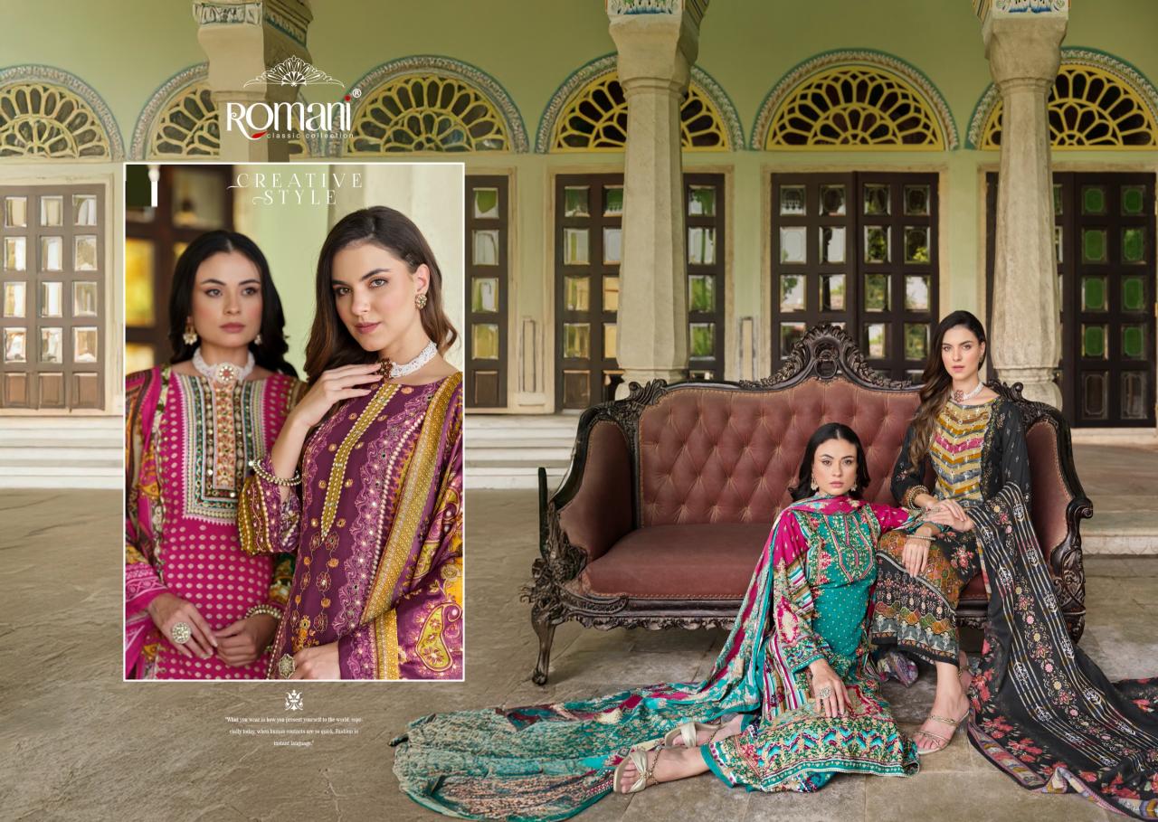 Romani Mahira vol 3 Catalog wholesale on line dress material
