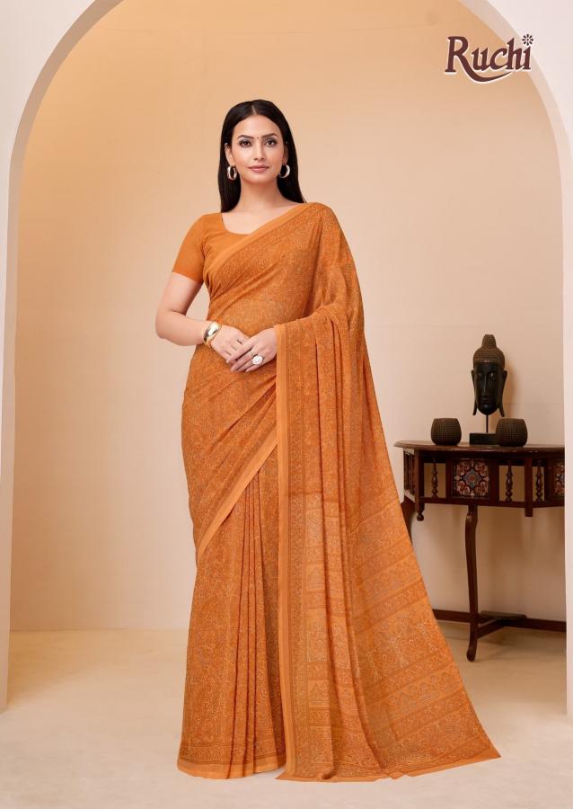 Ruchi Ragaa Georgette 20 catalog saree online from surat