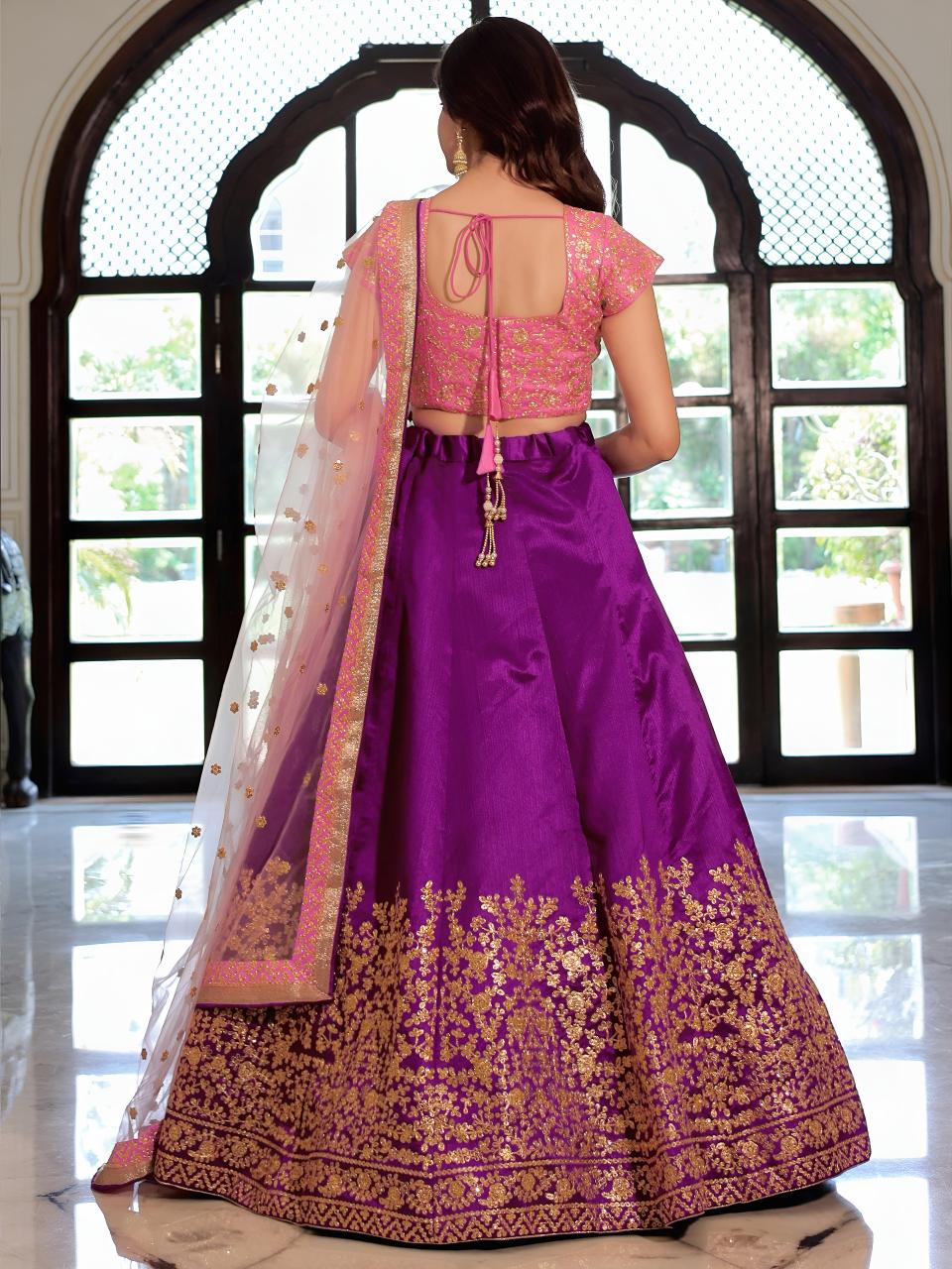 Sabella 17303 Purple catalog lehenga choli shop in india