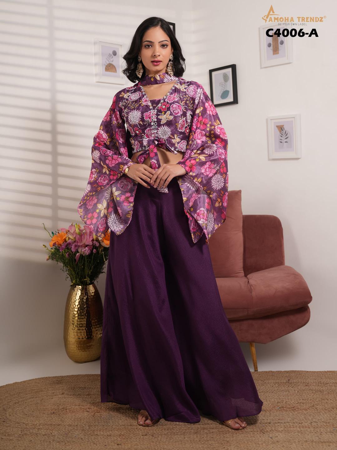 Sabella C4006 catalog women indowestern