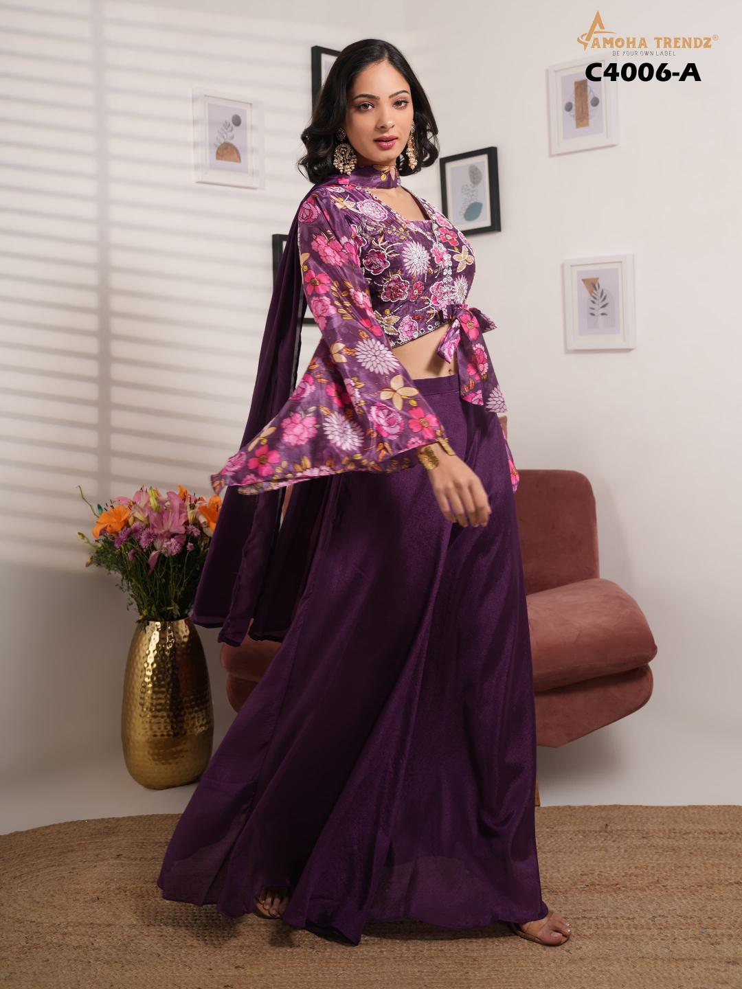Sabella C4006 catalog women indowestern