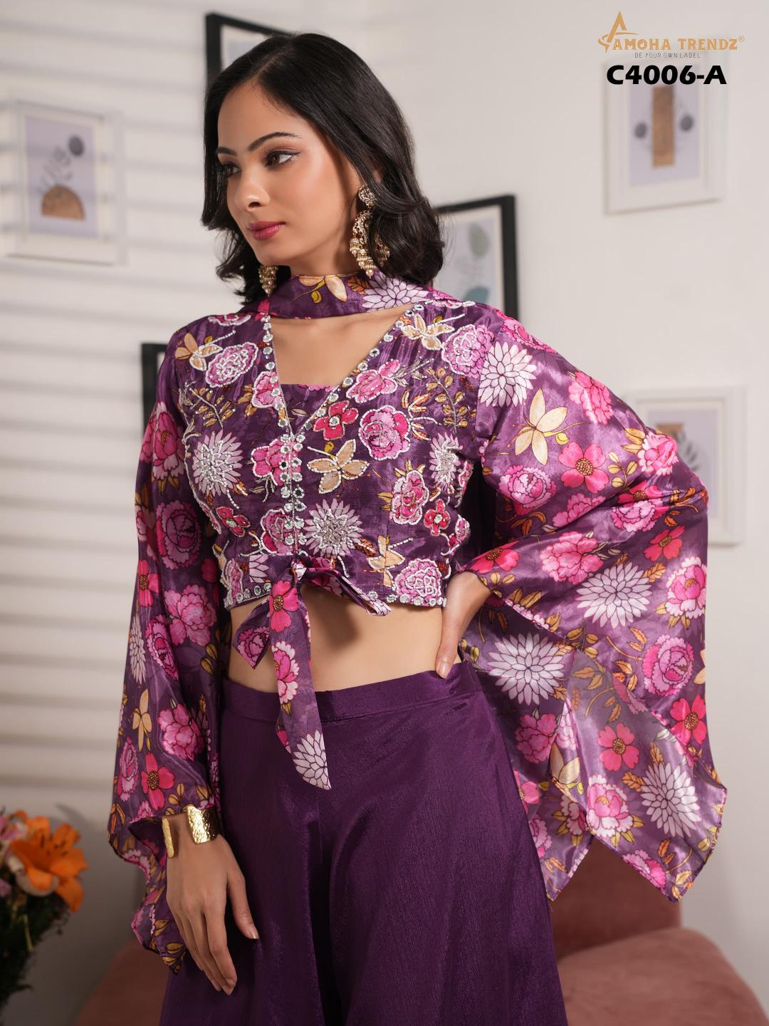 Sabella C4006 catalog women indowestern
