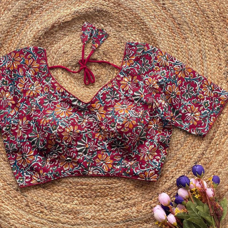 Sabella Kalamkari catalog blouse wholesale surat 