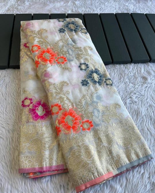 Sabella Pure Soft Khadi Crepe Silk Vol 5 catalog pure silk saree in india