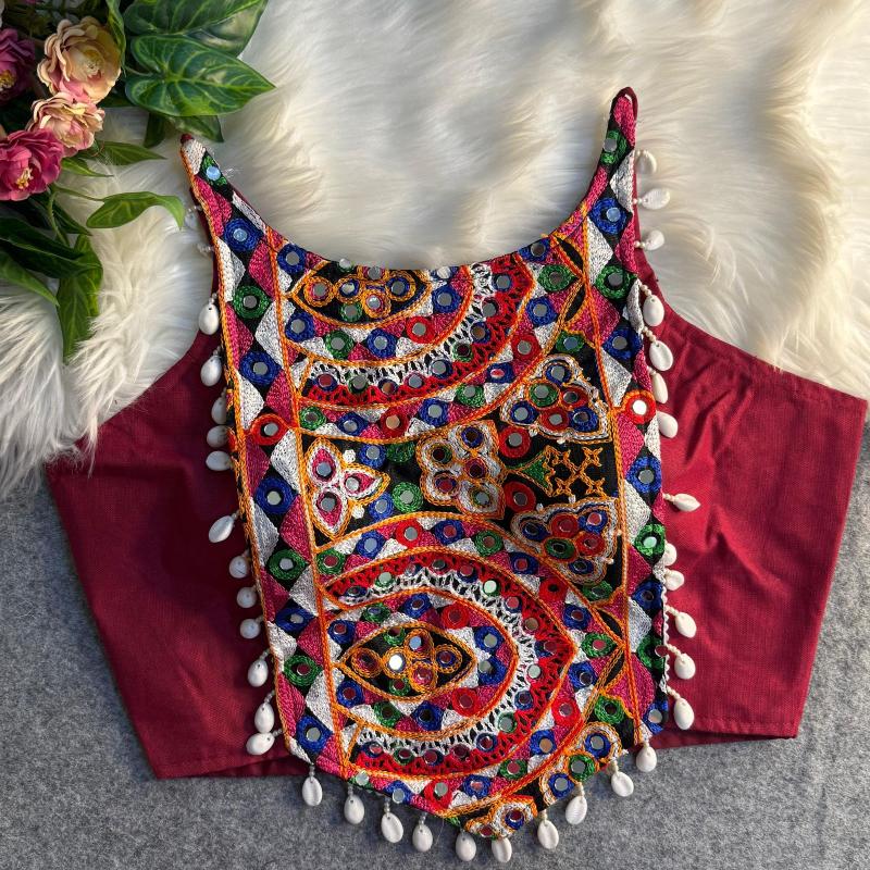 Sabella Rayon Cotton catalog fancy blouse for festival