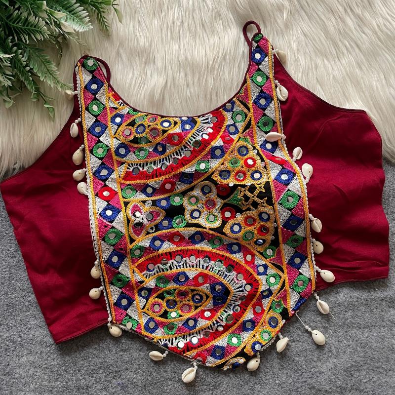 Sabella Rayon Cotton catalog fancy blouse for festival