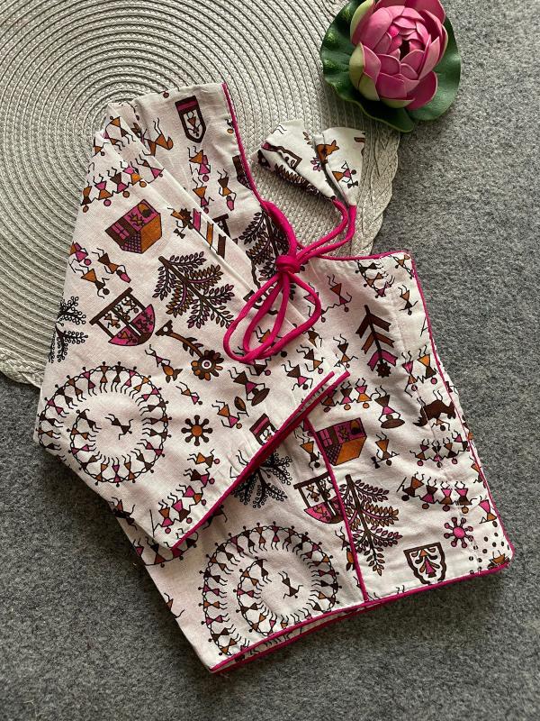Sabella South HandBlock Cotton catalog blouse wholesale