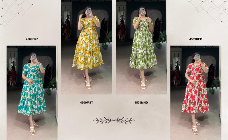 Sabella Vichritra Silk catalog western wear for women