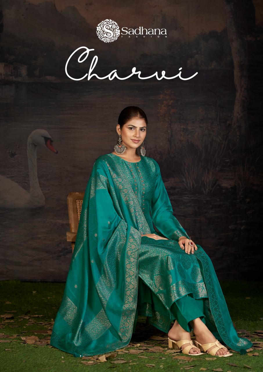 Sadhana Fashion Charvi catalog surat salwar kameez wholesalers online
