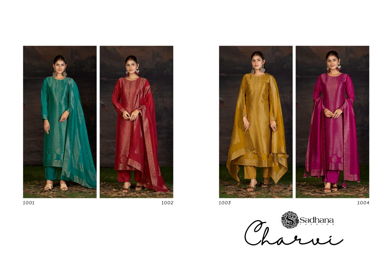 Sadhana Fashion Charvi catalog surat salwar kameez wholesalers online