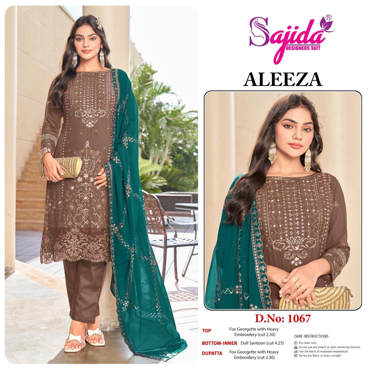 Sajida Aleeza Vol 1 catalog pakistani suits wholesale dealers in delhi