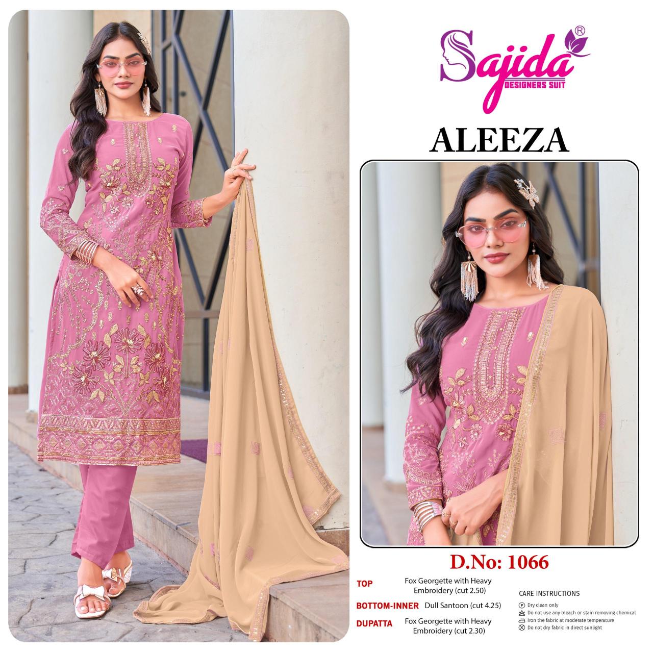 Sajida Aleeza Vol 1 catalog pakistani suits wholesale dealers in delhi