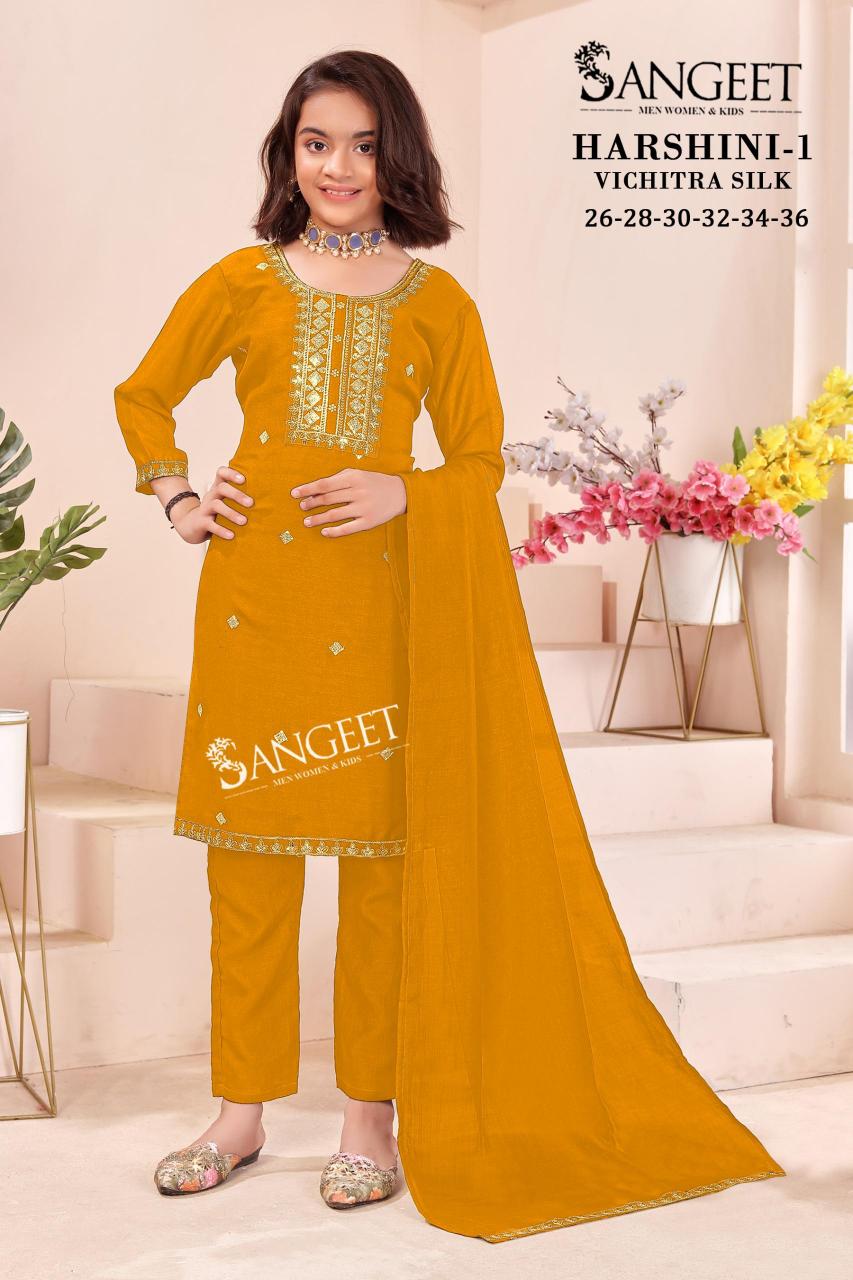 Sangeet Harshini Catalog imported kids wear wholesalers