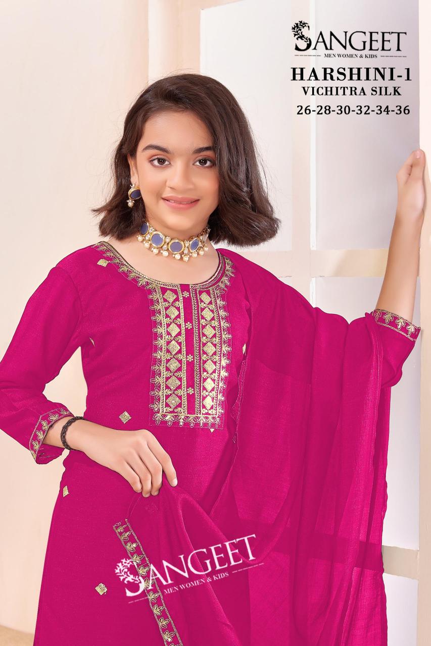 Sangeet Harshini Catalog imported kids wear wholesalers