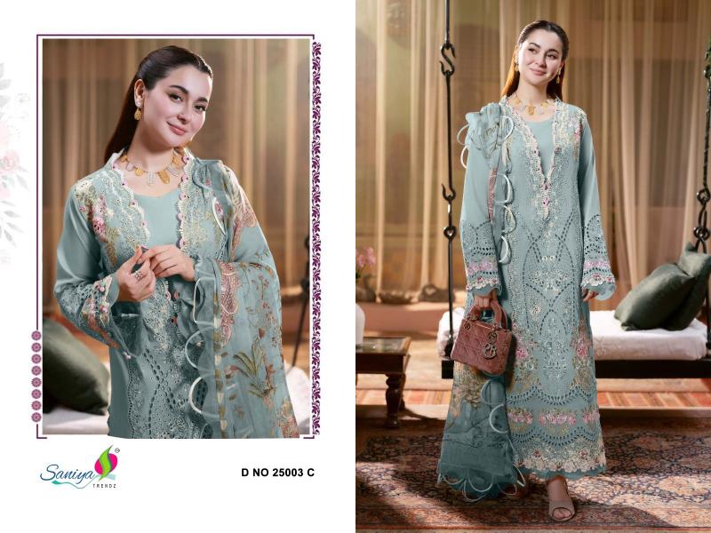 Saniya Ombre Vol 25 Nx Catalog wholesale pakistani suits in delhi