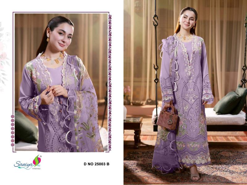 Saniya Ombre Vol 25 Nx Catalog wholesale pakistani suits in delhi