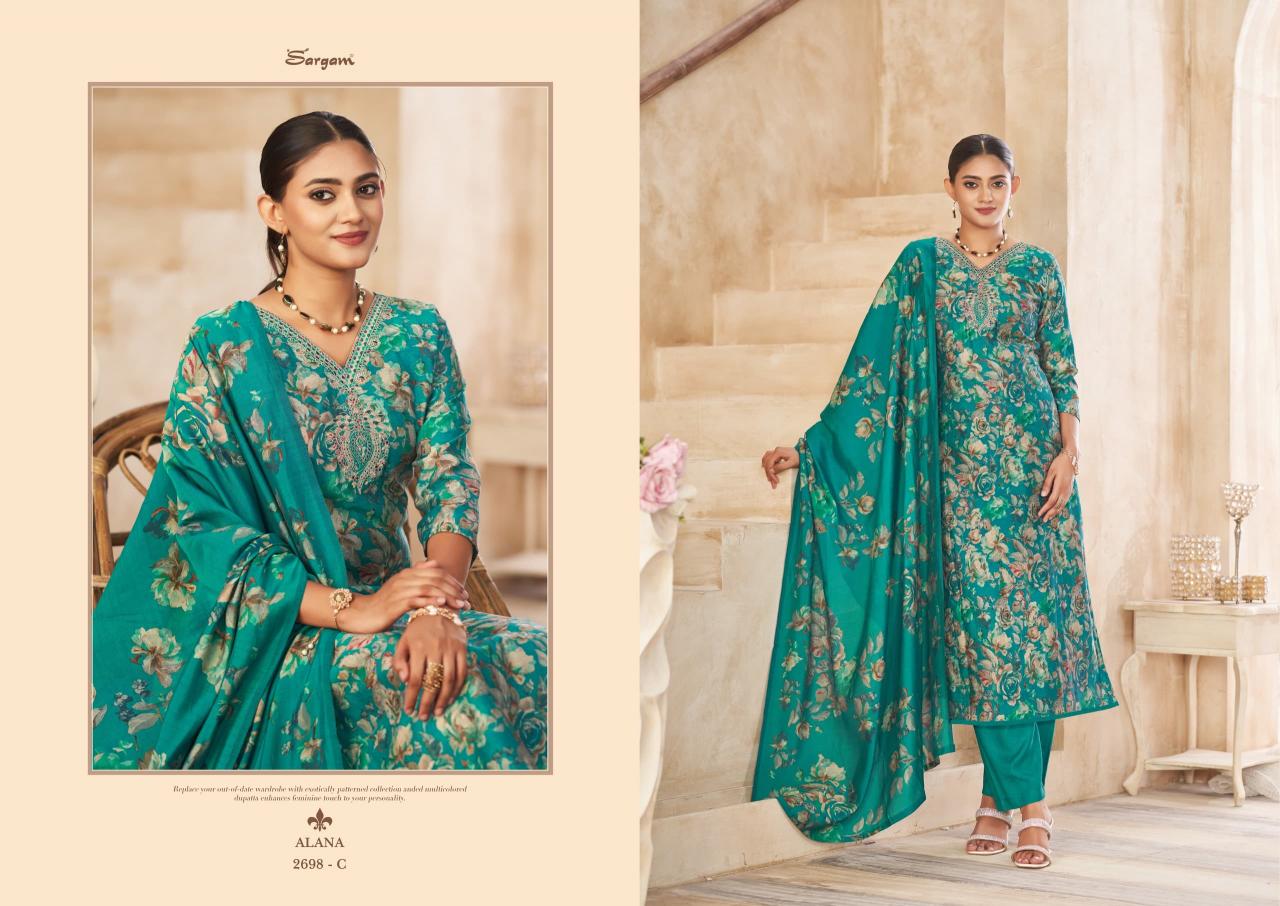 Sargam Alana catalog wholesale indian dress material