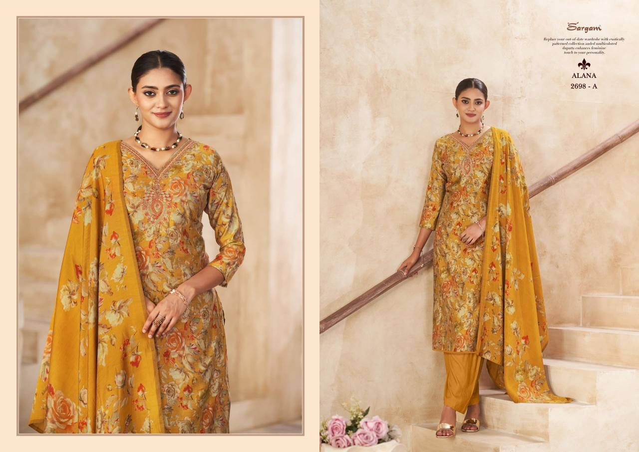 Sargam Alana catalog wholesale indian dress material