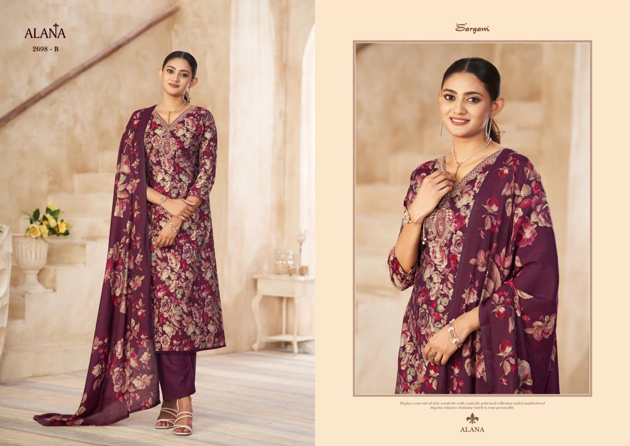 Sargam Alana catalog wholesale indian dress material