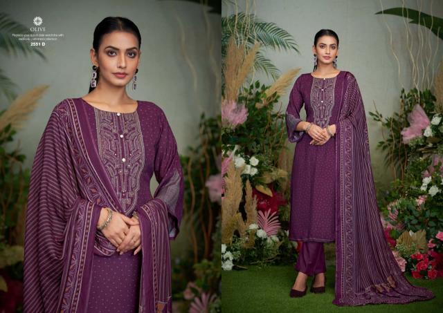 Sargam Olive catalog wholesale dress material in pimpri