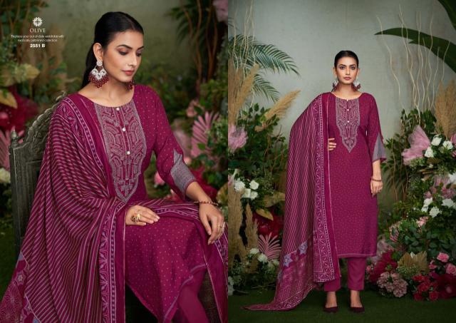 Sargam Olive catalog wholesale dress material in pimpri