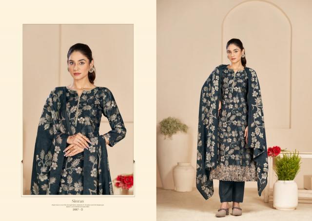 Sargam Simran catalog wholesaler of dress material in belgaum
