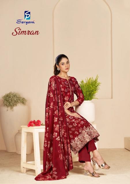Sargam Simran catalog wholesaler of dress material in belgaum