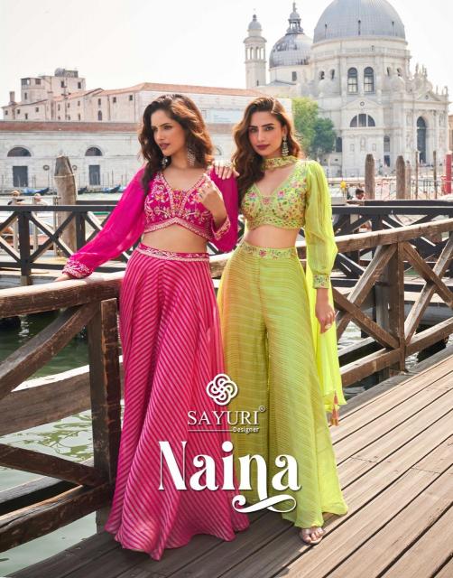 Sayuri Naina catalog Jacquard Indo Western