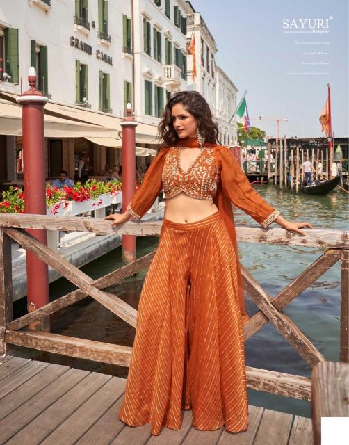 Sayuri Naina catalog Jacquard Indo Western