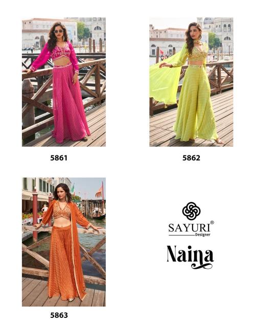 Sayuri Naina catalog Jacquard Indo Western