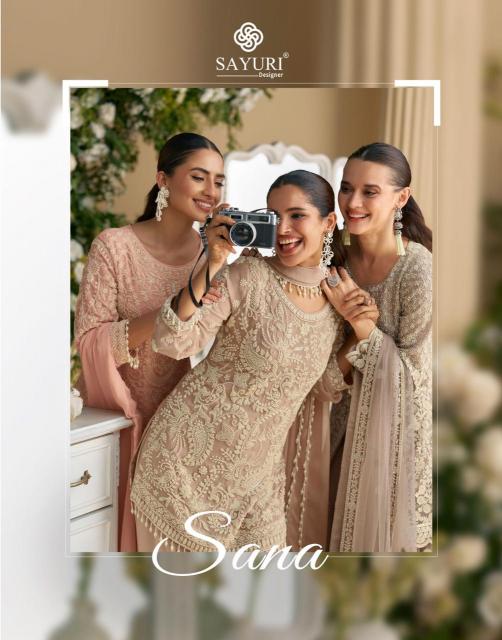 Sayuri Sana catalog designer salwar kameez manufacturers surat