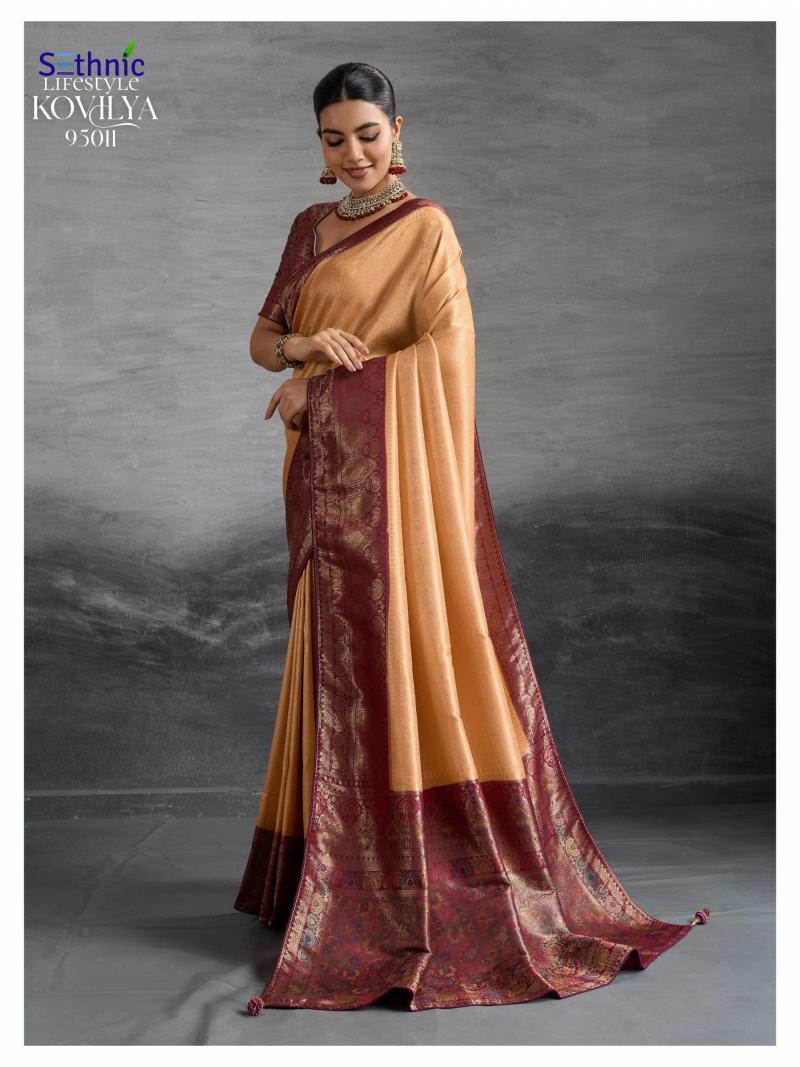 Sethnic Kovilya Vol 3 catalog wholesale saree market in surat with price 2025