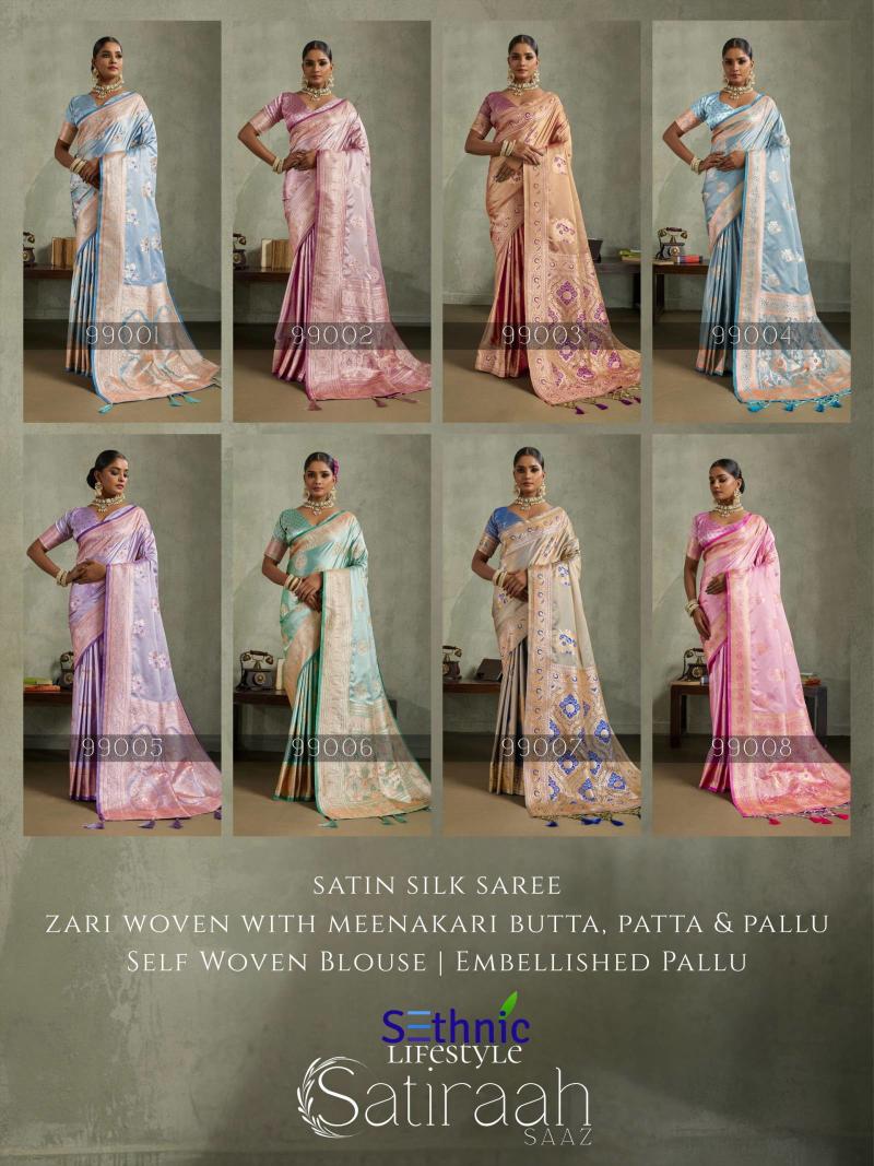 Sethnic Satiraah catalog saree manufacturers in surat whatsapp group