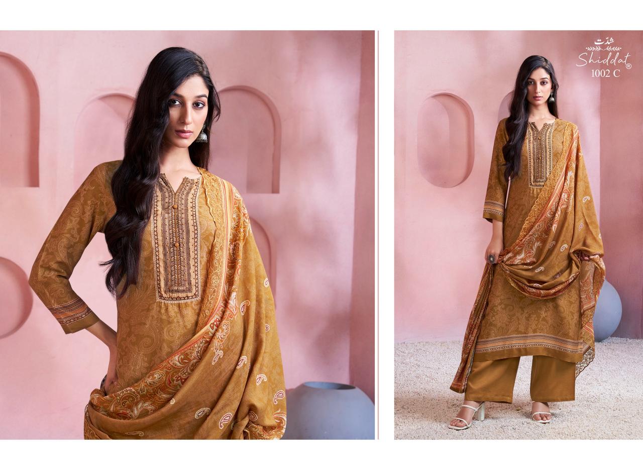 Shiddat Bluebell 1002 catalog surat market salwar kameez