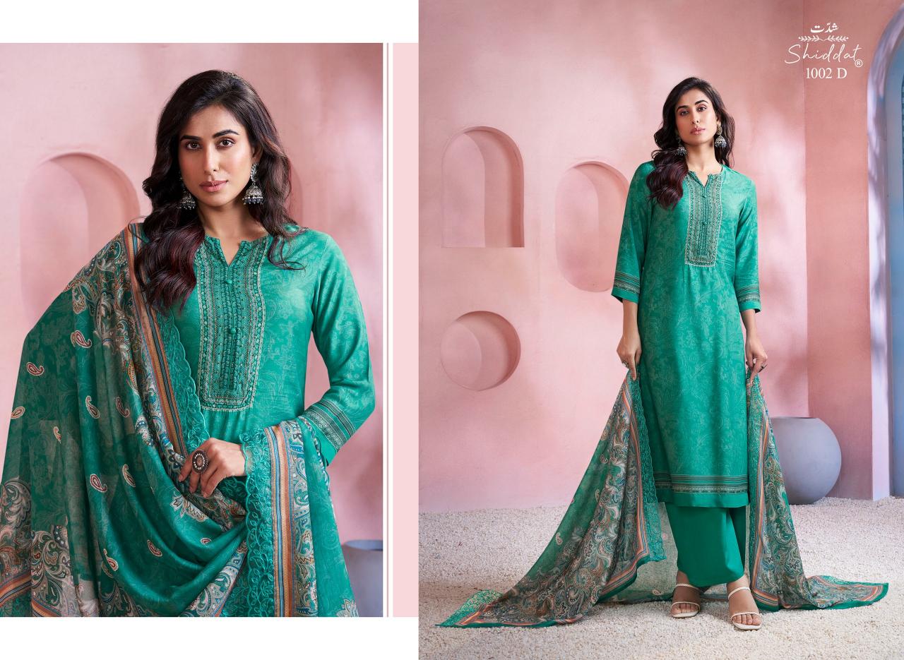 Shiddat Bluebell 1002 catalog surat market salwar kameez