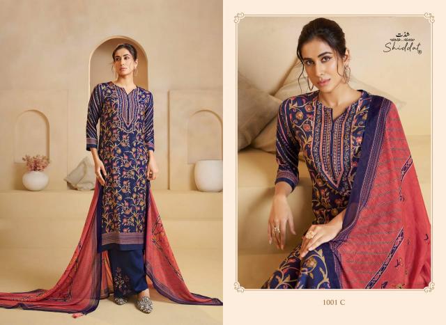 Shiddat Irina catalog wholesale salwar kameez catalog