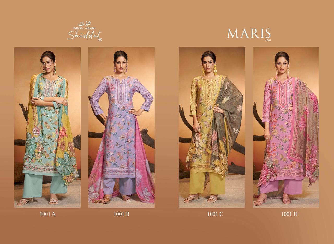 Shiddat Maris catalog wholesale salwar kameez suits