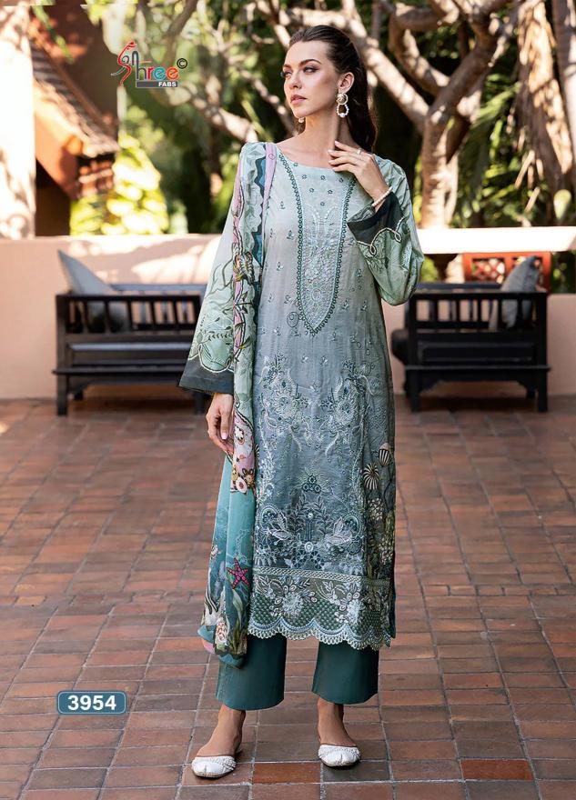 Shree Chevron Premium Collection Vol 12 Chiffon Dupatta catalog pakistani designer suits wholesale