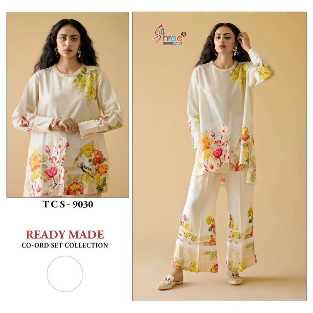 Shree Fabs 9030 catalog modest co ord sets pakistan
