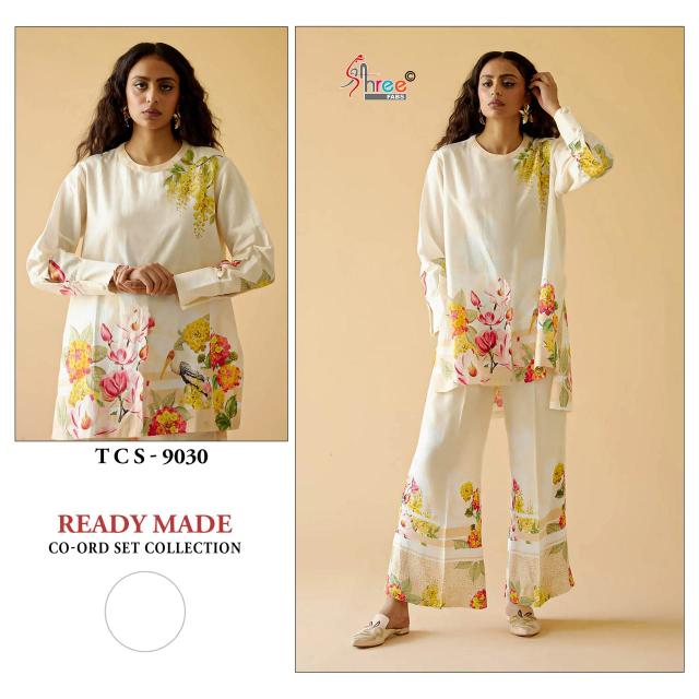Shree Fabs 9030 catalog modest co ord sets pakistan