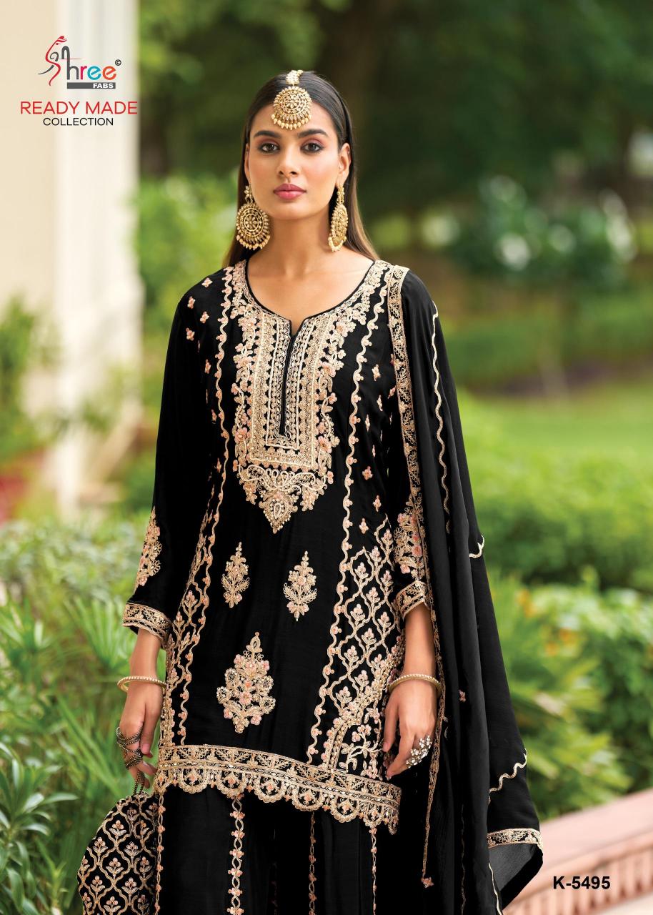 Shree Fabs K 5495 catalog pakistani suits wholesale in india