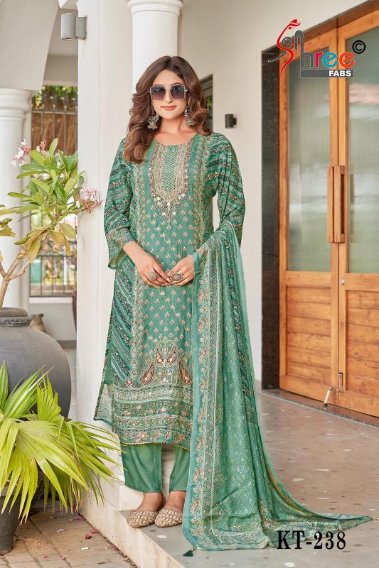 Shree Fabs KT 238 catalog pakistani suits wholesale
