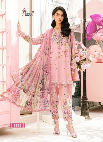 Shree Fabs Mariya B M Print Vol 21 catalog chiffon Dupatta wholesale pakistani designer suits