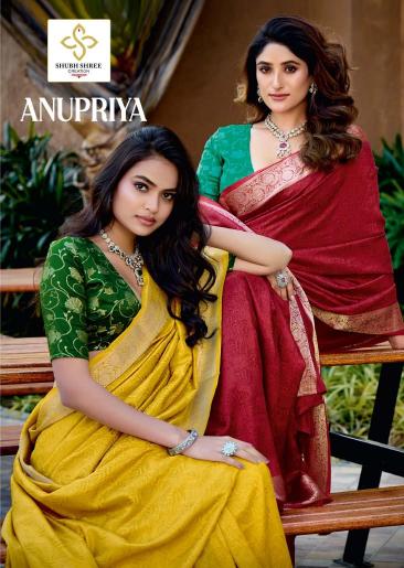 Shubh Shree Anupriya catalog saree price list in surat
