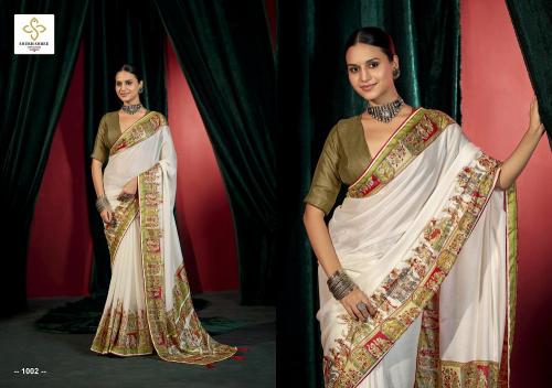 Shubh Shree Felina catalog latest saree designs with names in india