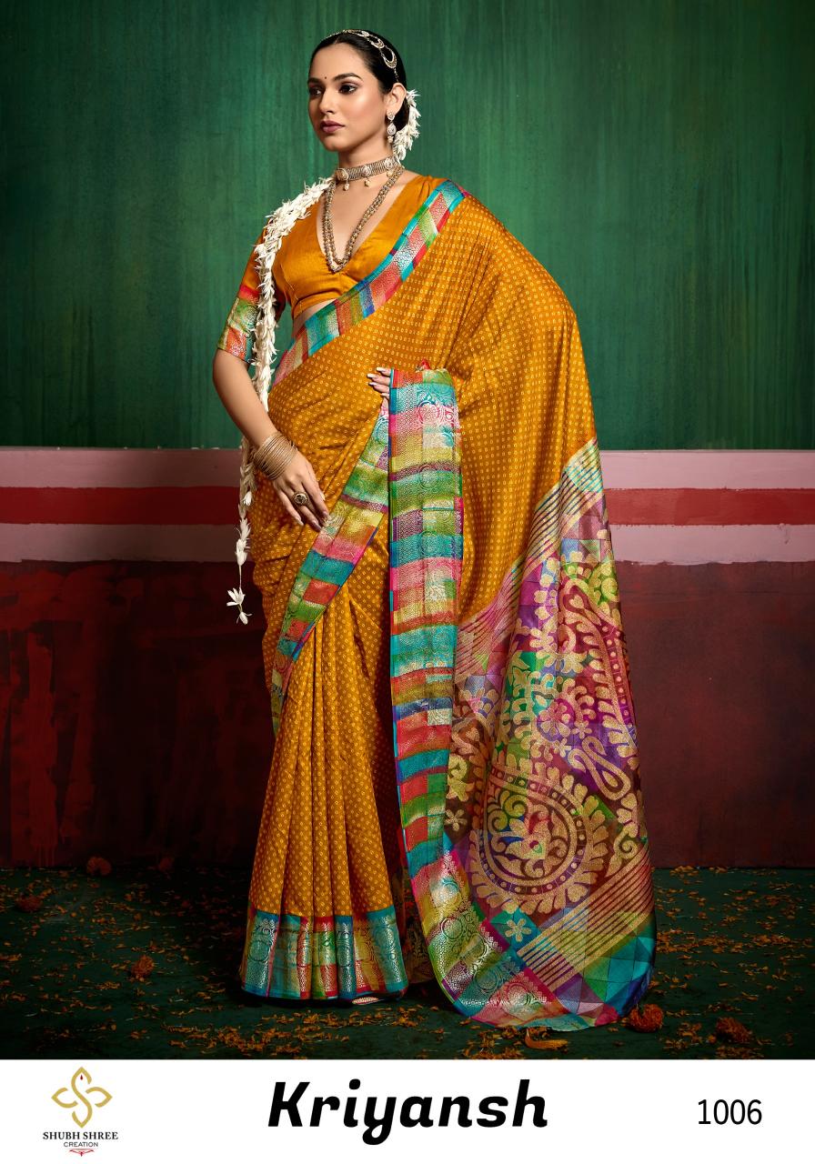Shubh Shree Kriyansh Catalog sarees surat