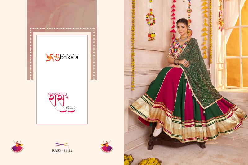 Shubhkala Raas vol 30 catalog lehenga with price india