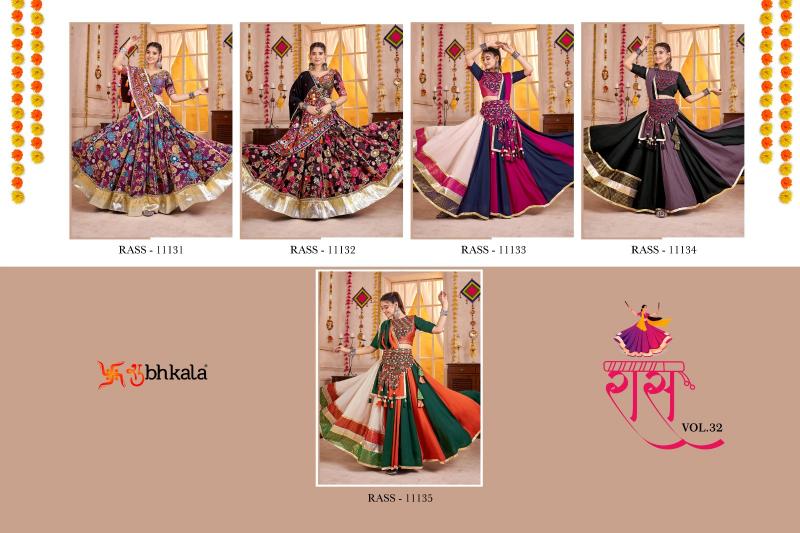 Shubhkala Raas vol 32 catalog lehenga online india