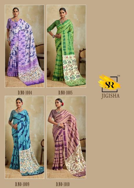 Sr Jigisha catalog paris saree surat