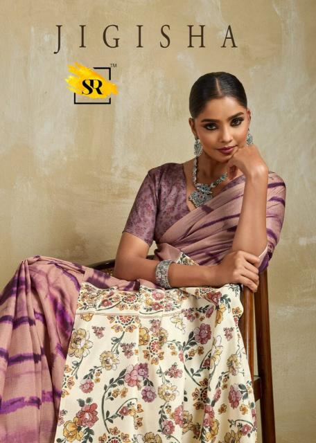 Sr Jigisha catalog paris saree surat